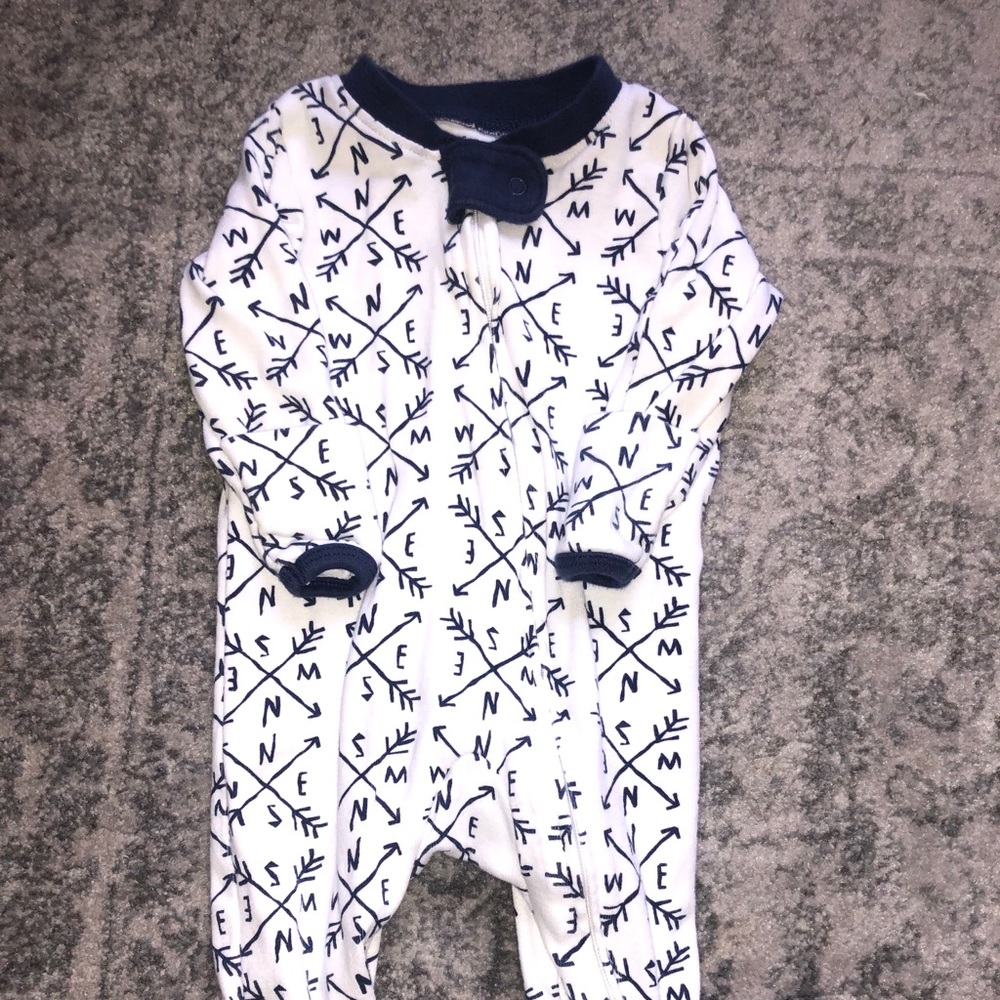 Honest Brand Footie PJ Zipper